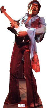 Jimi Hendrix 261 Celebrity Cutout